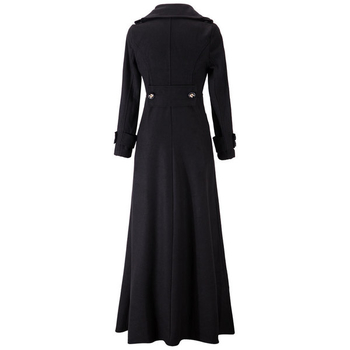 Дамско дълго палто тип шлифер , 4 цвята