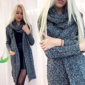 Μοντέρνα γυναικεία ζακέτα με τσέπες, 4 χρώματα