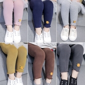 Ежедневен детски клин за момичета в много цветове с бродерия