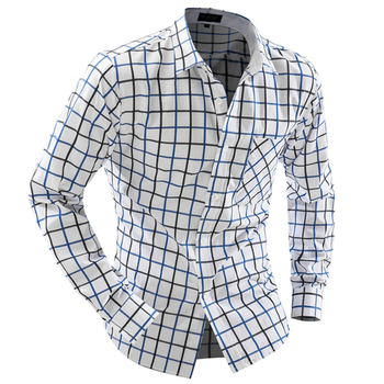 Βαμβακερό casual πουκάμισο - καρό σε διαφορετικά χρώματα