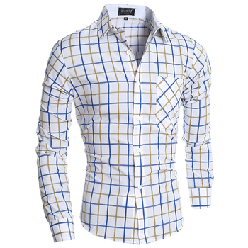 Βαμβακερό casual πουκάμισο - καρό σε διαφορετικά χρώματα