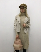 Πολύ κομψά  καθημερινά γυναικεία σακίδια  με γυαλιστερά βότσαλα για διακόσμηση