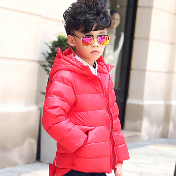 Παιδικό χειμωνιάτικο μπουφάν για κορίτσια και αγόρια με ενδιαφέρουσα κουκούλα
