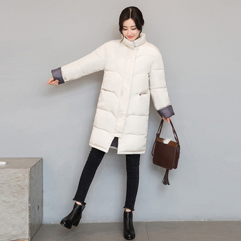 Стилно и семпло дамско яке в два цвята, подходящо за студените дни