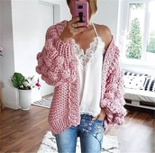 Πολύ ζεστή γυναικεία ζακέτα 2 χρώματα