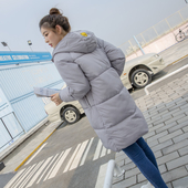 Μακρύ χειμωνιάτικο γυναικείο μπουφάν με κουκούλα σε διάφορα χρώματα