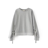 Καθημερινή γυναικεία μπλούζα σε γκρι χρώμα