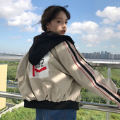 Стилен широк дамски суичър с качулка и в три цвята