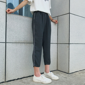 Φθινοπωρινά αθλητικά γυναικεία παντελόνια με μήκος 7/8