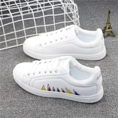 Γυναικεία αθλητικά πάνινα παπούτσια με πολύχρωμα μοτίβα