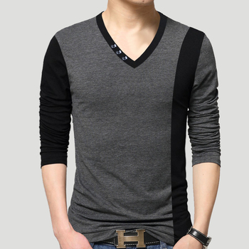 Ежедневна памучна мъжка блуза с дълъг ръкав - различни модели