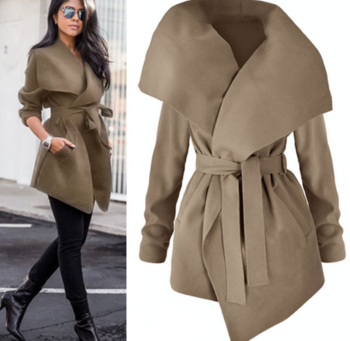 Ефирно дамско палто,подходящо за хладните есенни дни