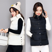 Καθημερινό αθλητικό γυναικείο γυλέκο με O-κολάρο 