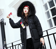 Γυναικείο μπουφάν με χνουδωτή κουκούλα και σε πολλά διαφορετικά χρώματα