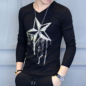 Μοντέρνα ανδρική μπλούζα με μακρύ μανίκι  για το φθινόπωρο - διαφορετικά μοντέλα