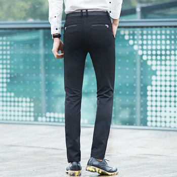 Спортно-елегантен мъжки панталон модел slim