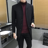 Ανδρικό κομψό παλτό σε 5 διαφορετικά χρώματα