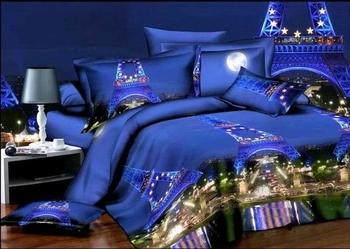 Много стилно спално бельо в различни цветове и шарки с 3D ефекти