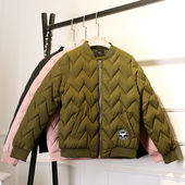 Дамско зимно яке в четири цвята в семпъл модел