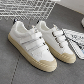 Есенни дамски кецове в черен и бял цвят с лепенки