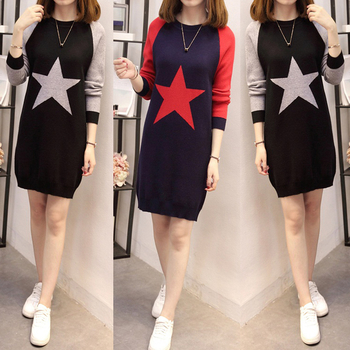Γυναικέιο φόρεμα με αστέρι - δύο μοντέλα