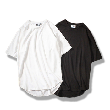 Ανδρικά μπλουζάκια HIP-HOP με κολάρο σε σχήμα O και κοντό μανίκι, 4 μοντέλα