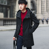 Το casual  ανδρικό παλτό  με κουκούλα  για κάθε μέρα και με πρακτικές τσέπες