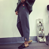 Μακρύ γυναικείο παντελόνι με μήκος 9/10