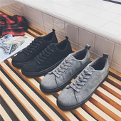 Καθημερινά πολύ άνετα ανδρικά απούτσια με ελαστική επίπεδη σόλα, 2 χρώματα