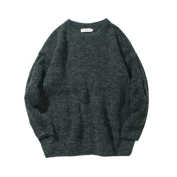 Семпъл мъжки пуловер от топла вълна , 2 модела