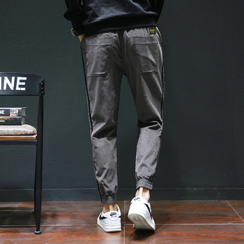 Удобен ежедневен мъжки панталон - широк модел