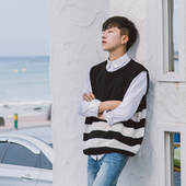 Πλεκτά αρσενικά σε δύο χρώματα