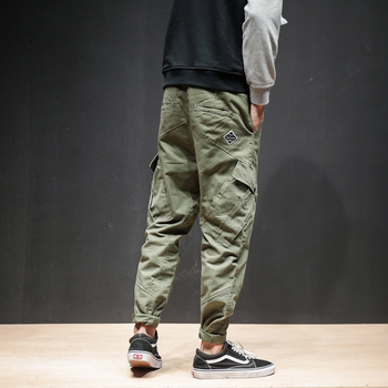 Αθλητικά κομψά αντρικά παντελόνια με πρακτικές τσέπες στο εξωτερικό των ποδιών, 2 μοντέλα