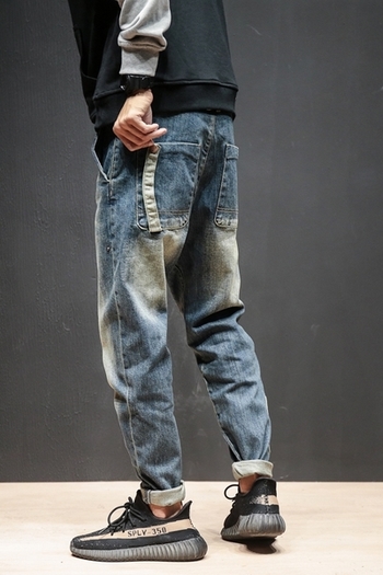 Семпли мъжки дънки - актуален модел, 2 цвята
