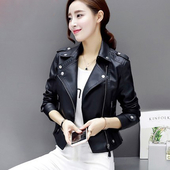 Κομψό δερμάτινο σακάκι από οικολογικό δέρμα