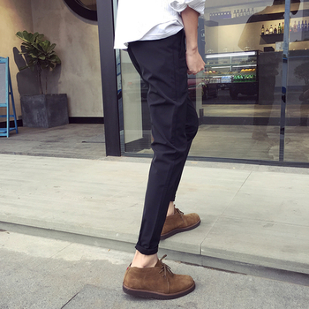 Νέα casual παντελόνια ανδρών μέχρι και σήμερα σε μαύρο χρώμα